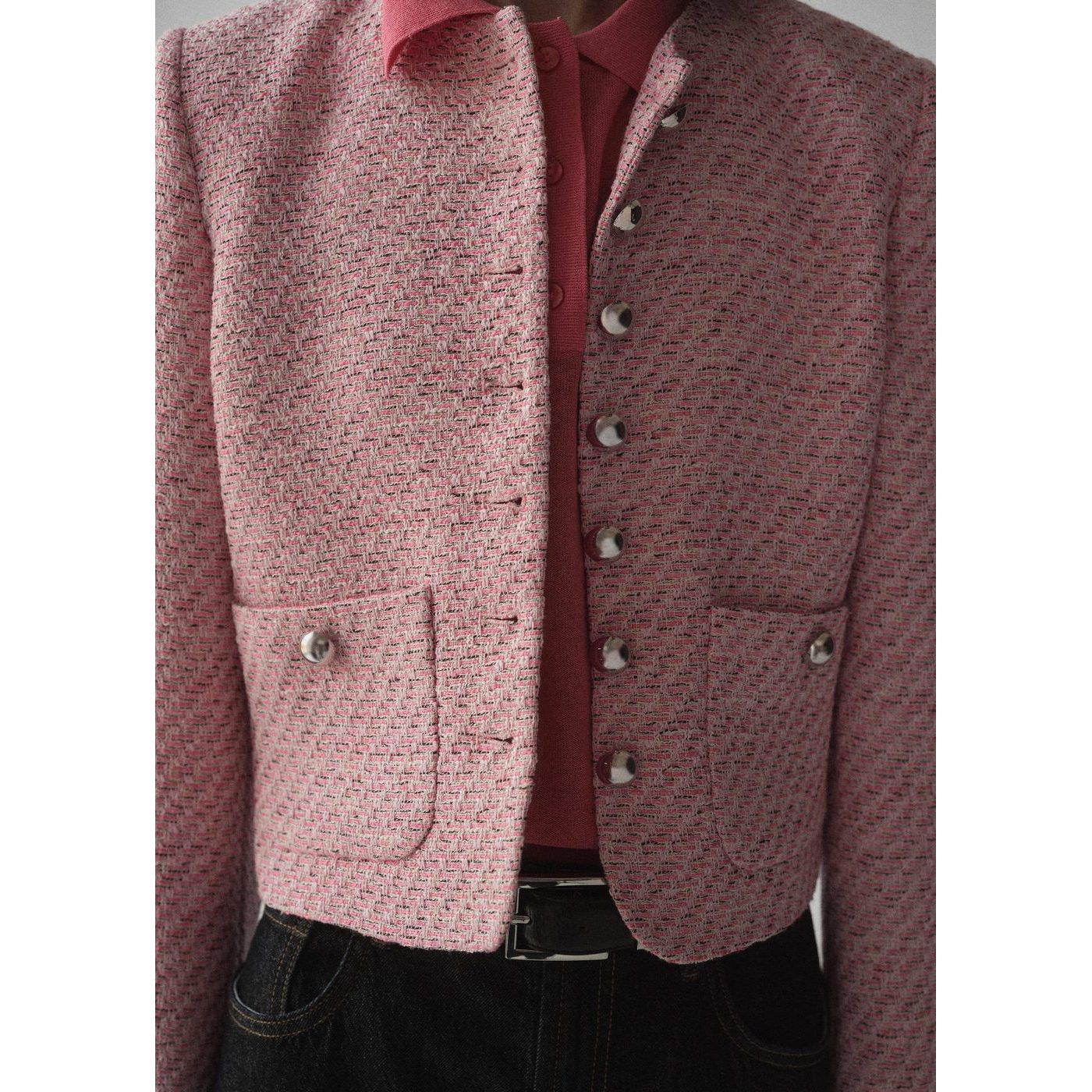 Veste Tweed Cintréeveste Tweed Cintrée