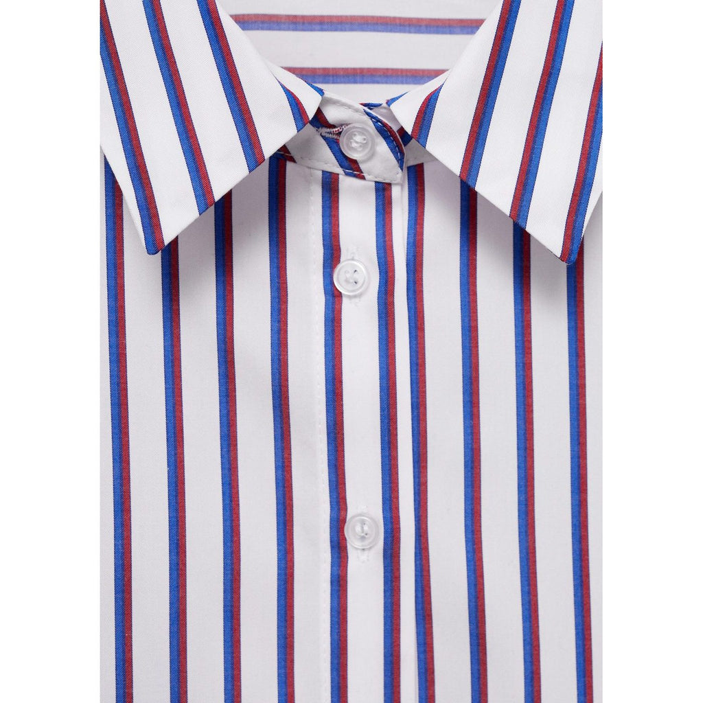 Chemise Crop Rayures