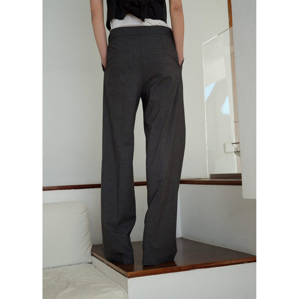 Pantalon De Tailleur Droit