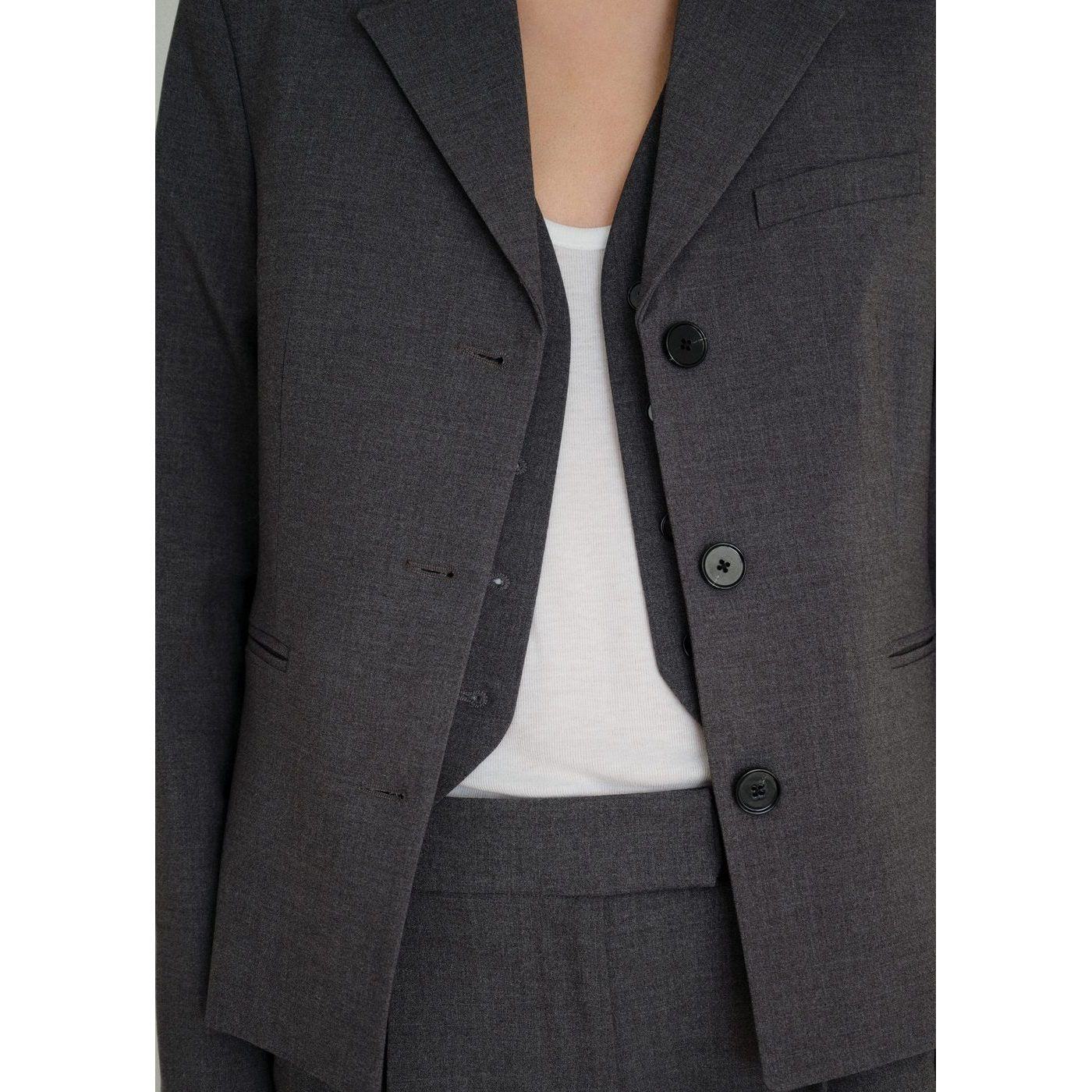 Pantalon De Tailleur Droit