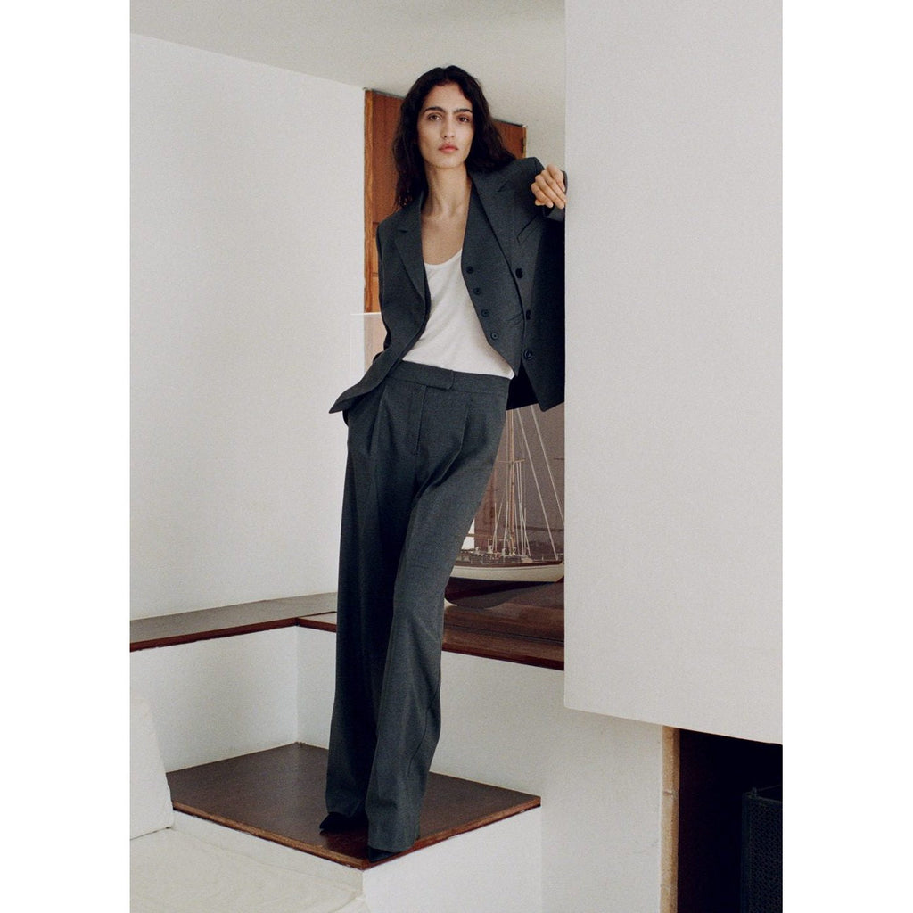Pantalon De Tailleur Droit