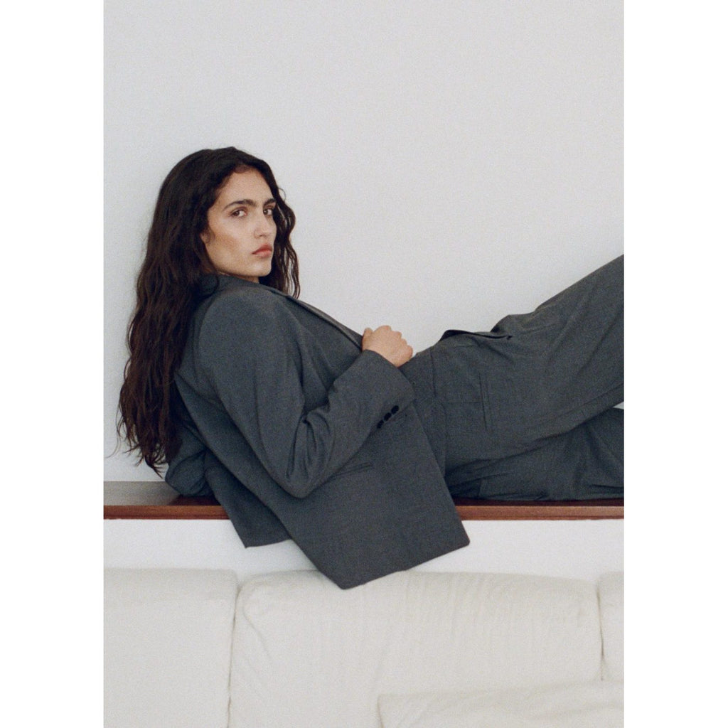 Pantalon De Tailleur Droit