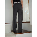 Pantalon De Tailleur Droit
