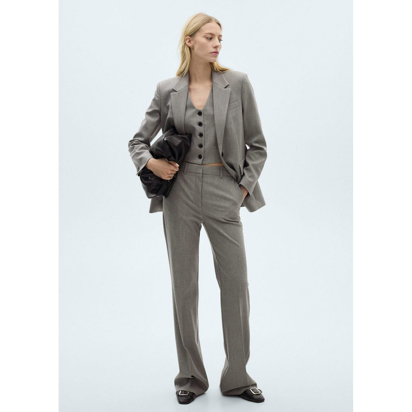 Pantalon Droit Costume