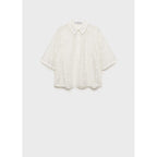 Chemise Semi-Transparente En Lyocell À Fleurs