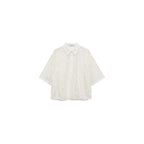 Chemise Semi-Transparente En Lyocell À Fleurs