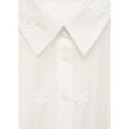 Chemise Semi-Transparente En Lyocell À Fleurs