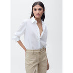 Jean Flare Crop Poches