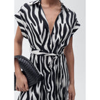 Robe Chemise Zèbre