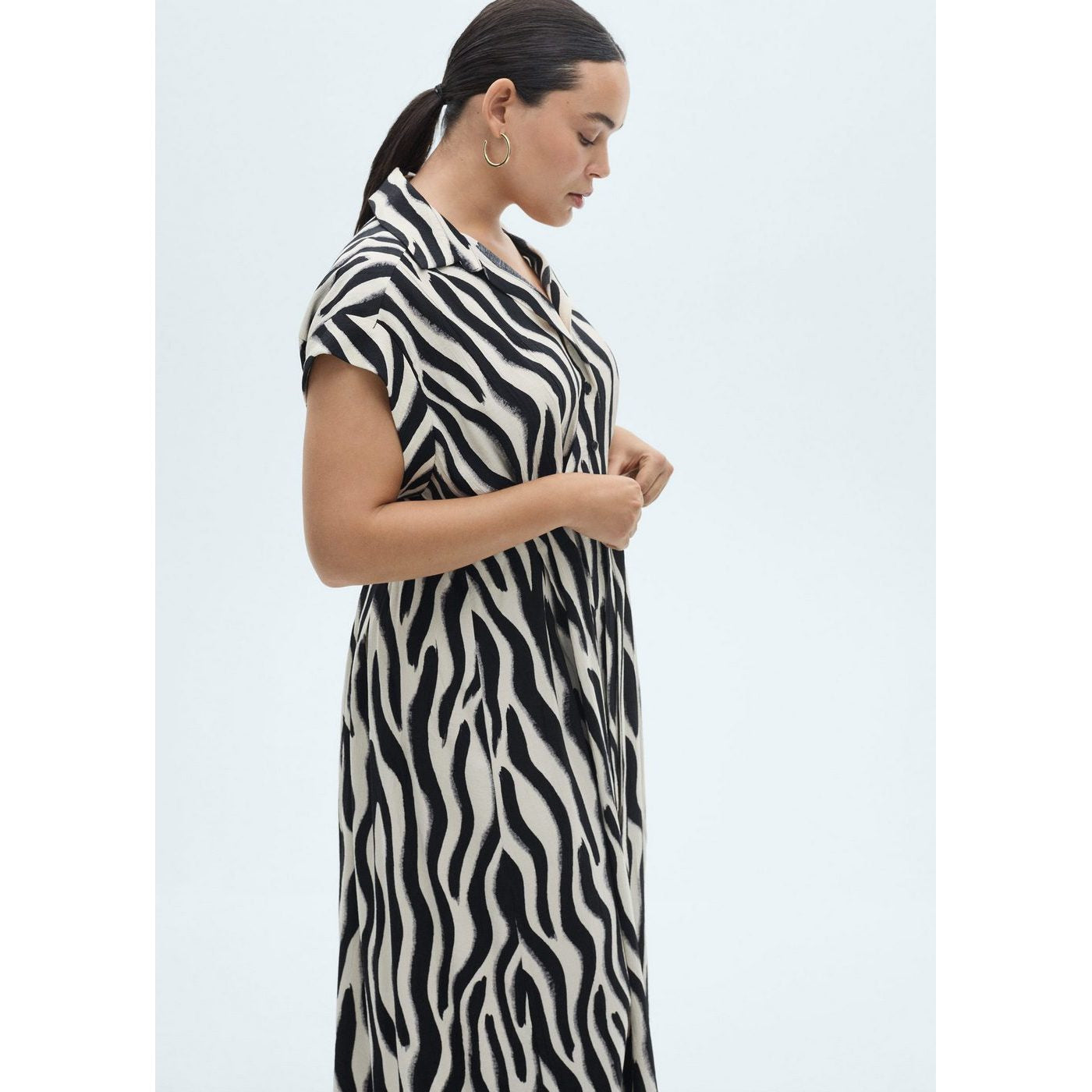 Robe Chemise Zèbre