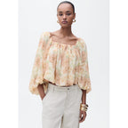 Blouse À Dos Ouvert