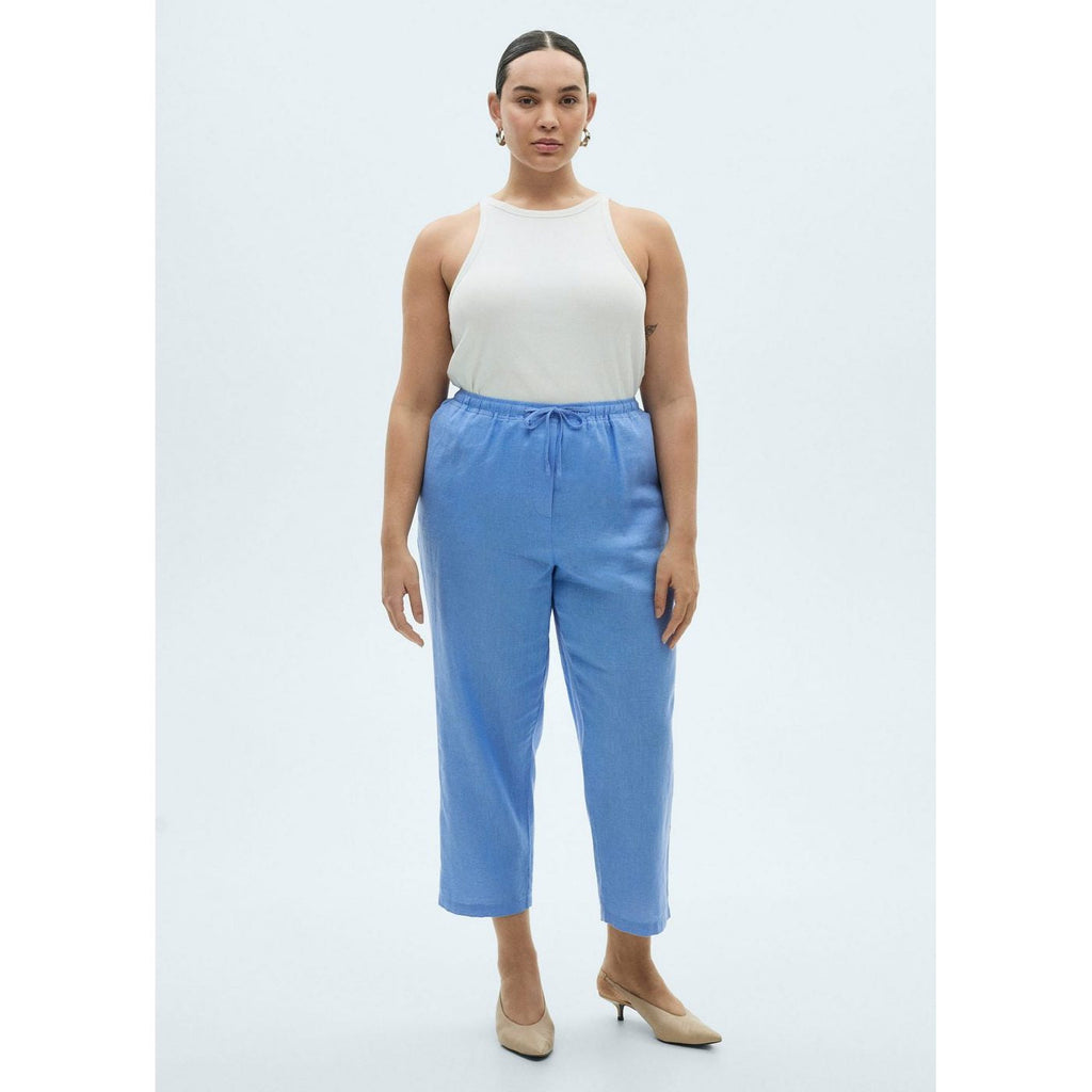 Pantalon Droit Lin