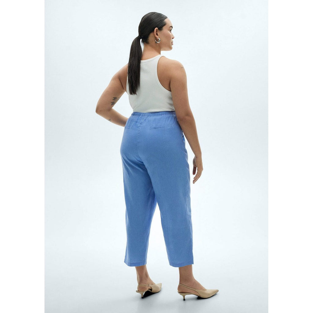 Pantalon Droit Lin