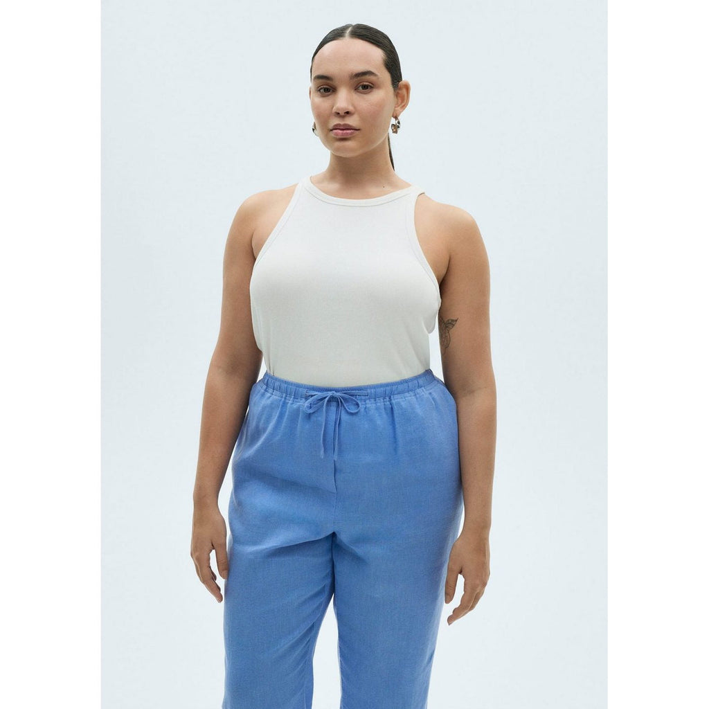 Pantalon Droit Lin