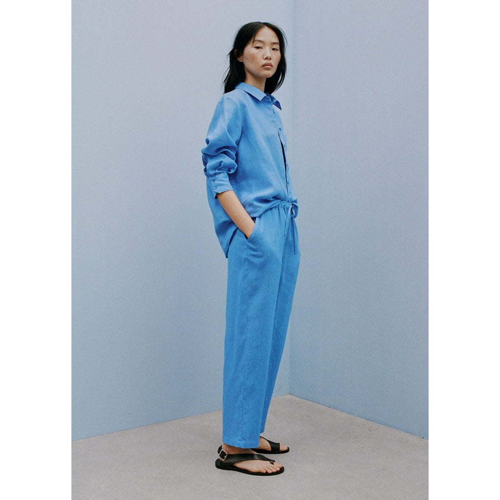 Pantalon Droit Lin