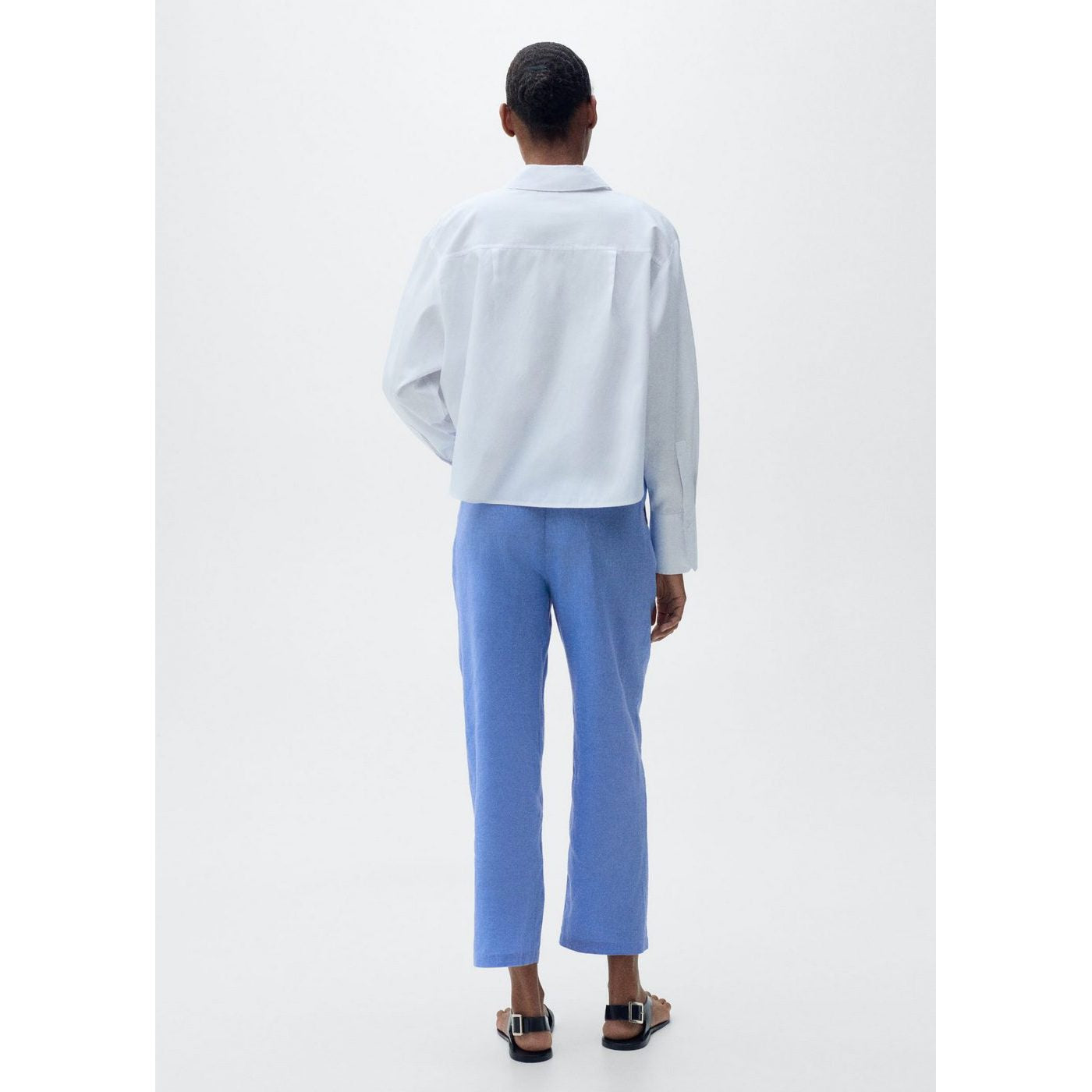 Pantalon Droit Lin