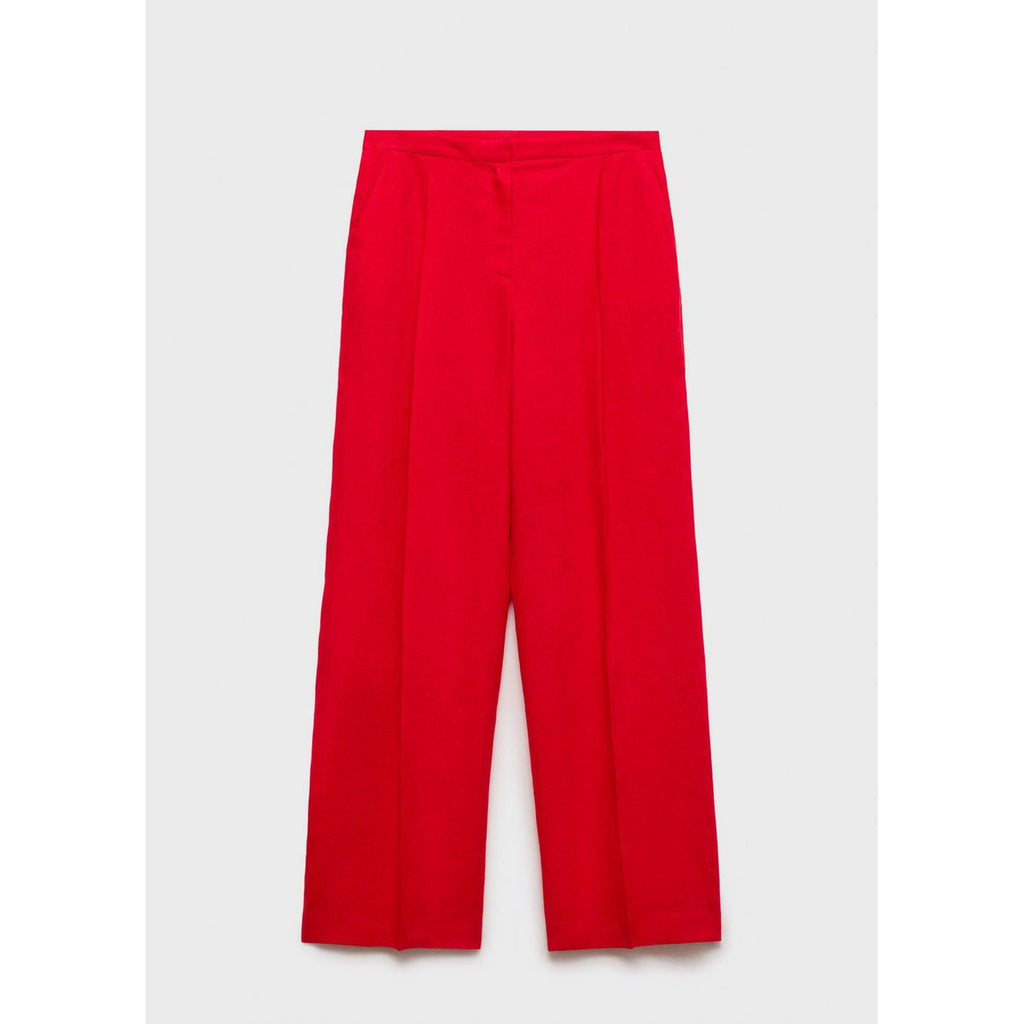 Pantalon Costume Droit Lin