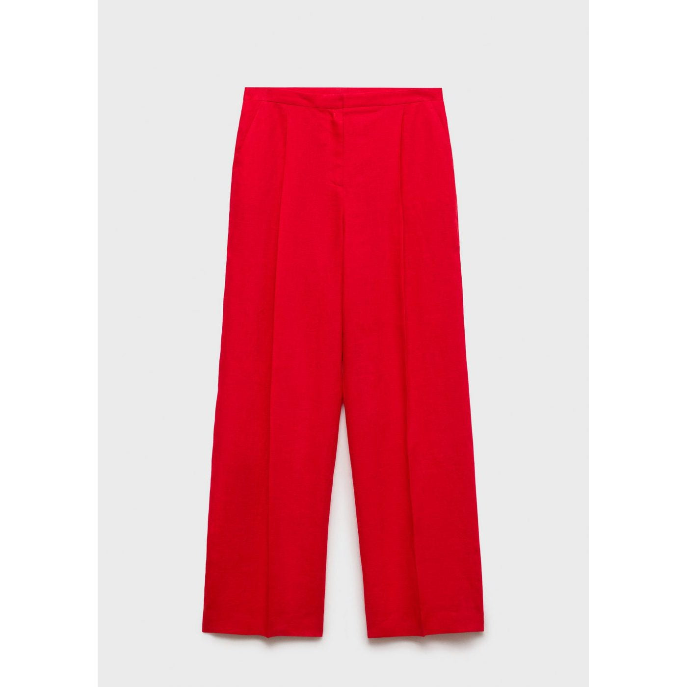 Pantalon Costume Droit Lin