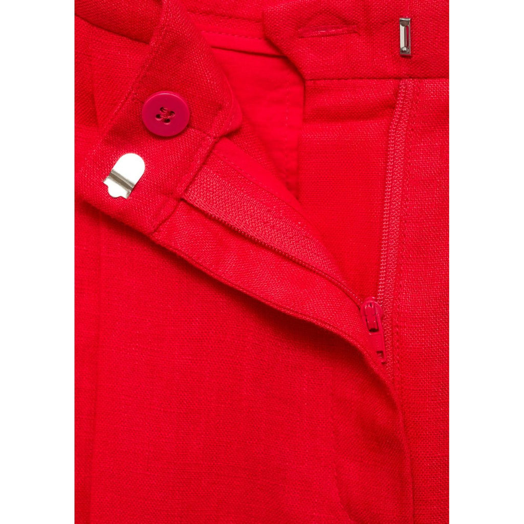 Pantalon Costume Droit Lin