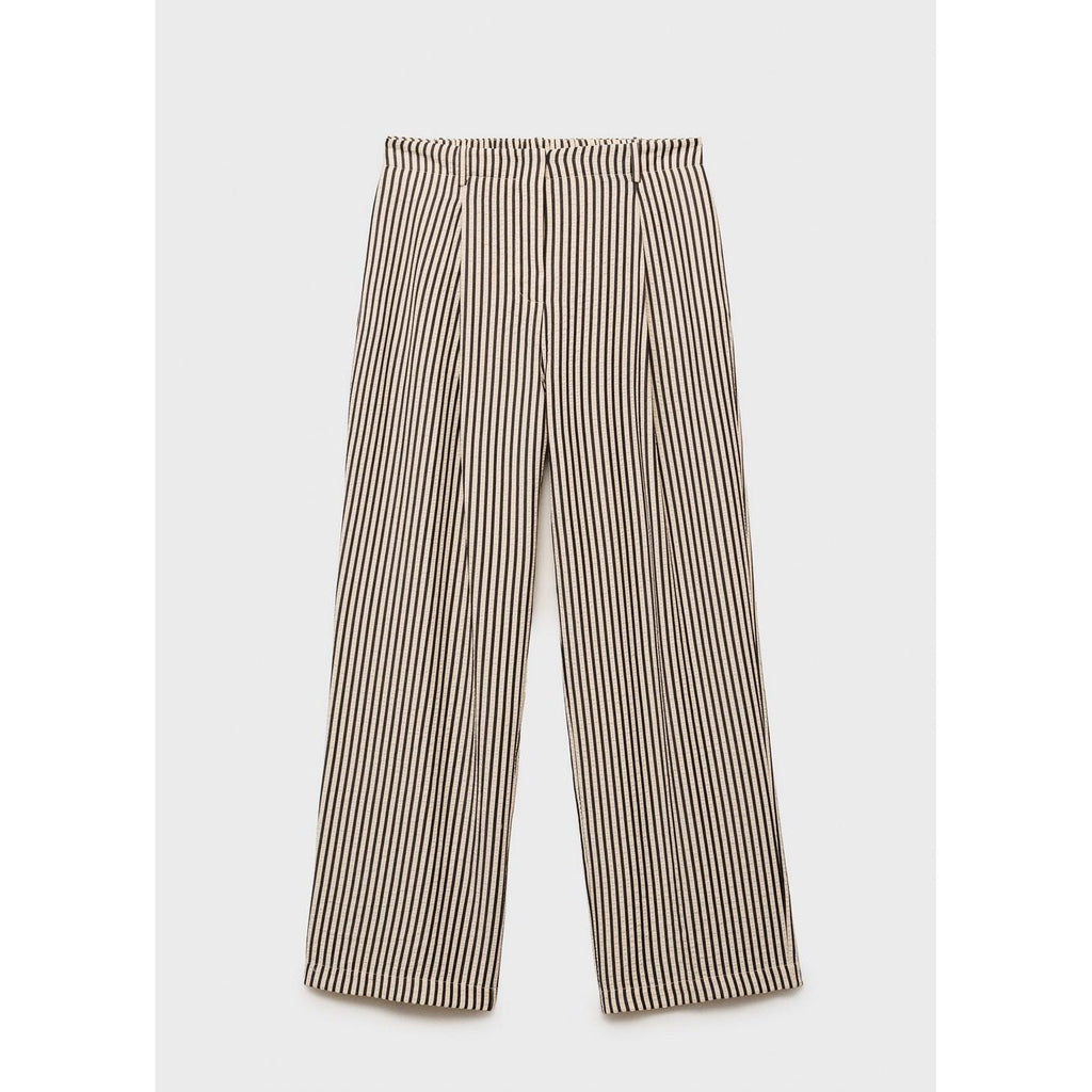 Pantalon Rayures Texturé