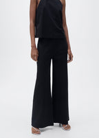Pantalon Palazzo Crop