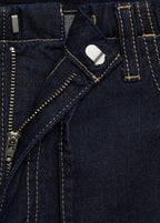 Pantalon Denim Wideleg Ceinture