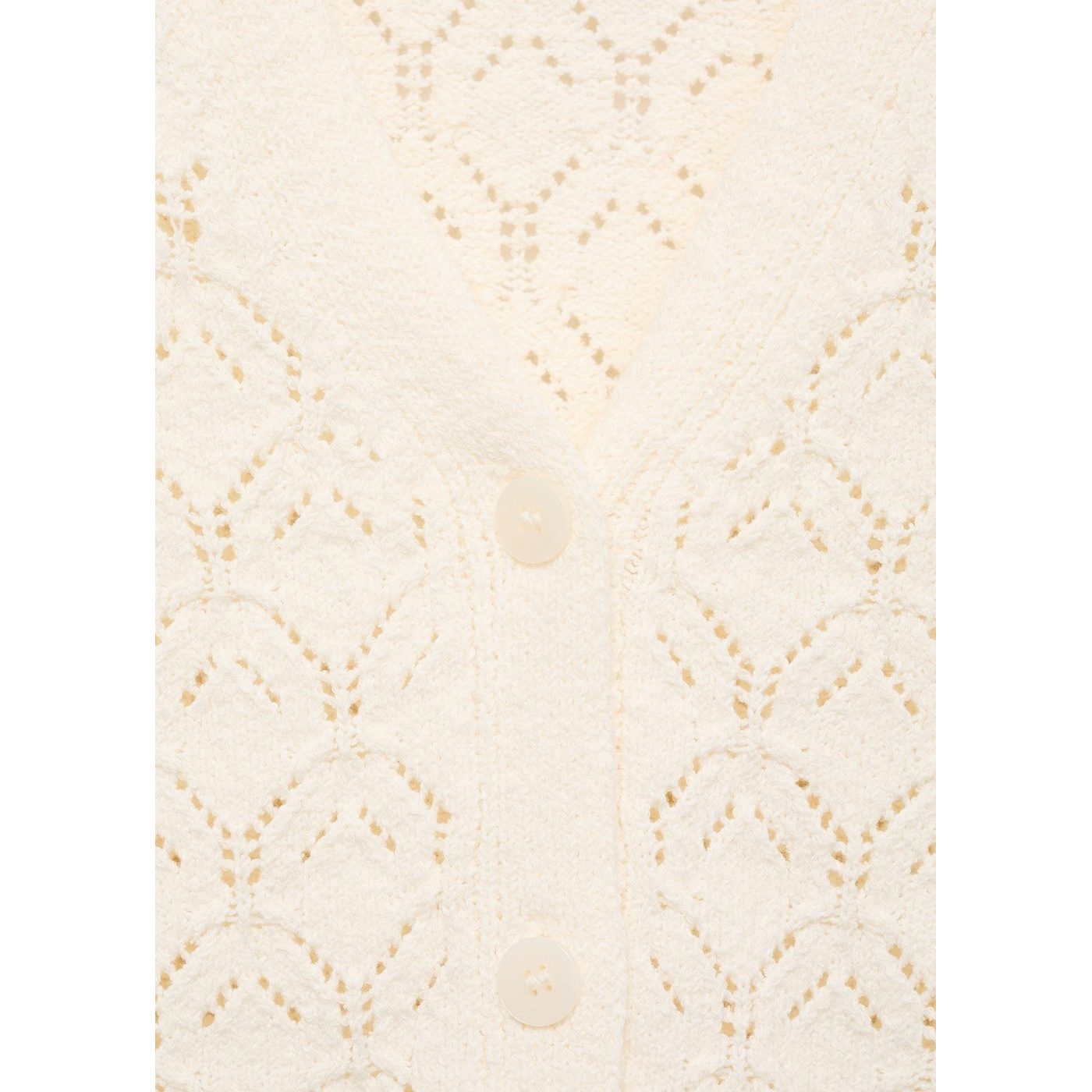 Cardigan Maille Détails Ajourés