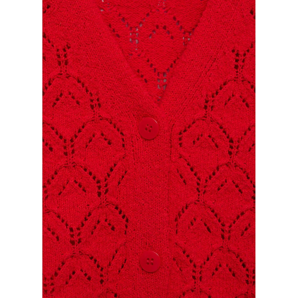 Cardigan Maille Détails Ajourés