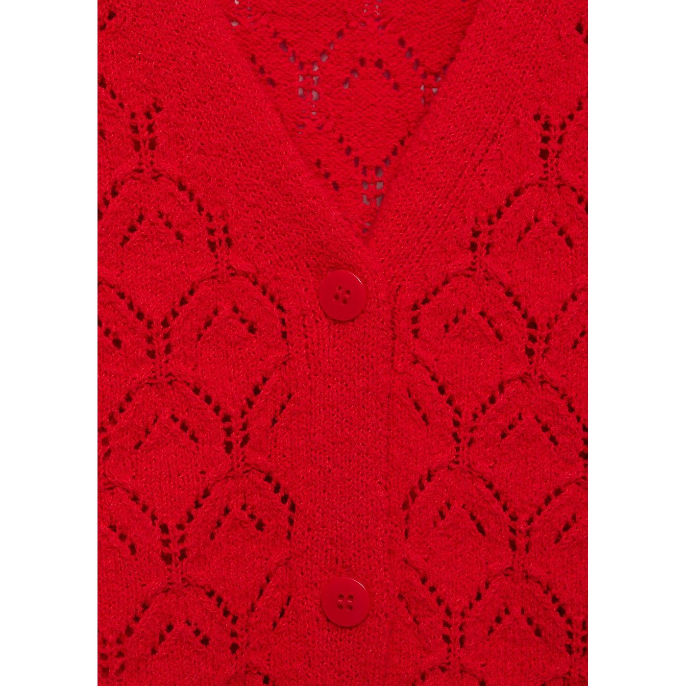 Cardigan Maille Détails Ajourés