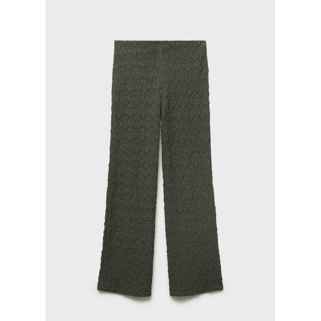 Pantalon Droit Texturé
