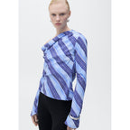 Blouse Asymétrique Rayures