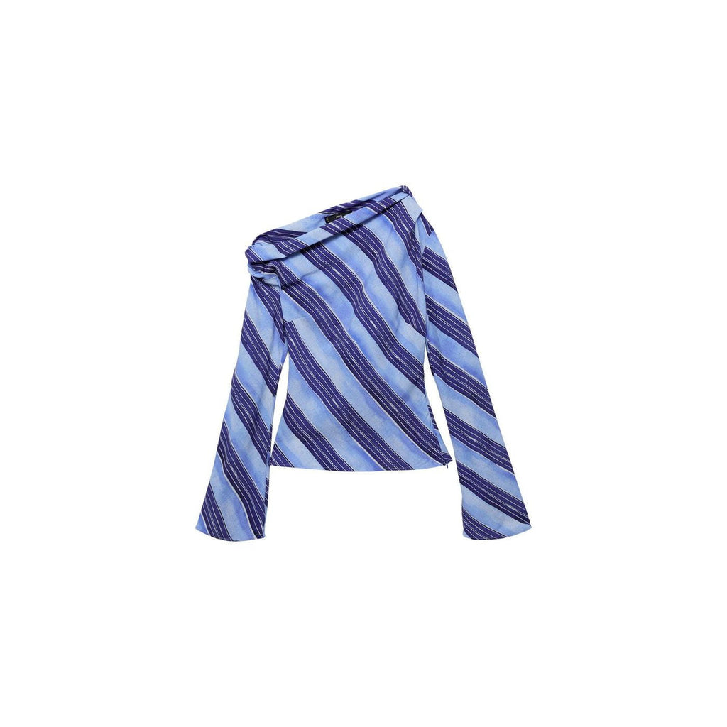 Blouse Asymétrique Rayures