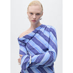 Blouse Asymétrique Rayures