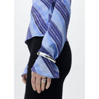 Blouse Asymétrique Rayures
