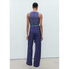 Combinaison Rayures Ceinture