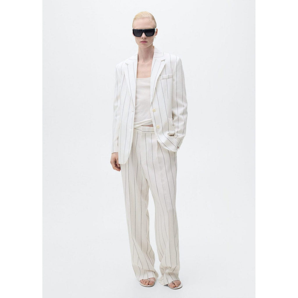 Blazer Costume Rayures
