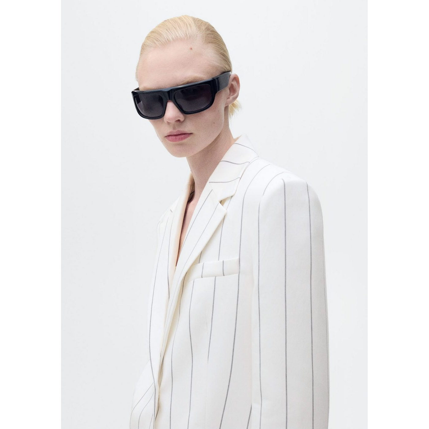 Blazer Costume Rayures