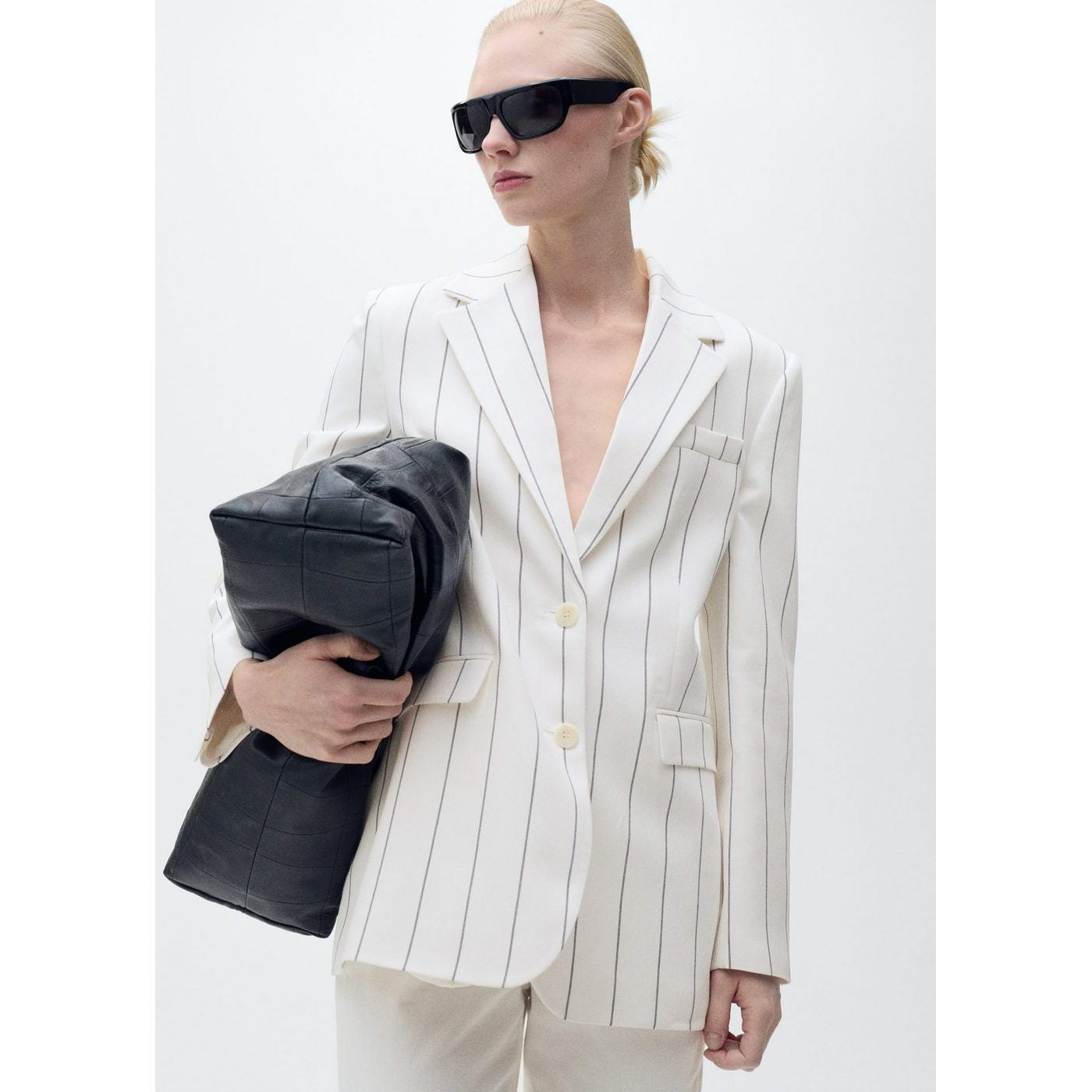 Blazer Costume Rayures