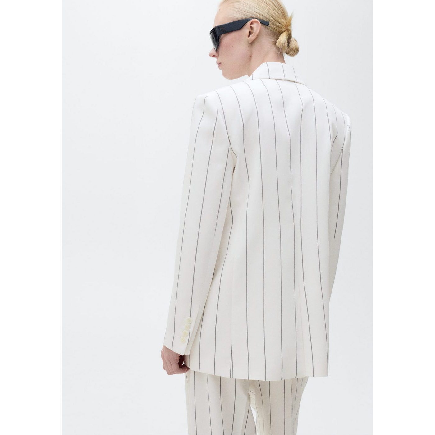 Blazer Costume Rayures