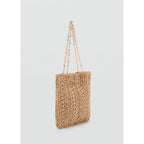 Sac Fibres Naturelles Anneaux Métalliques