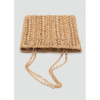 Sac Fibres Naturelles Anneaux Métalliques