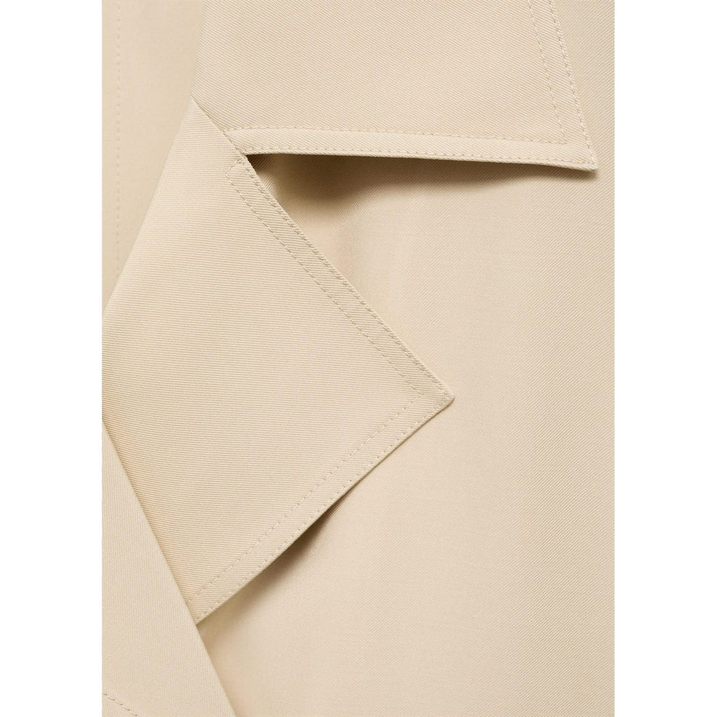 Trench Crop Double Boutonnage