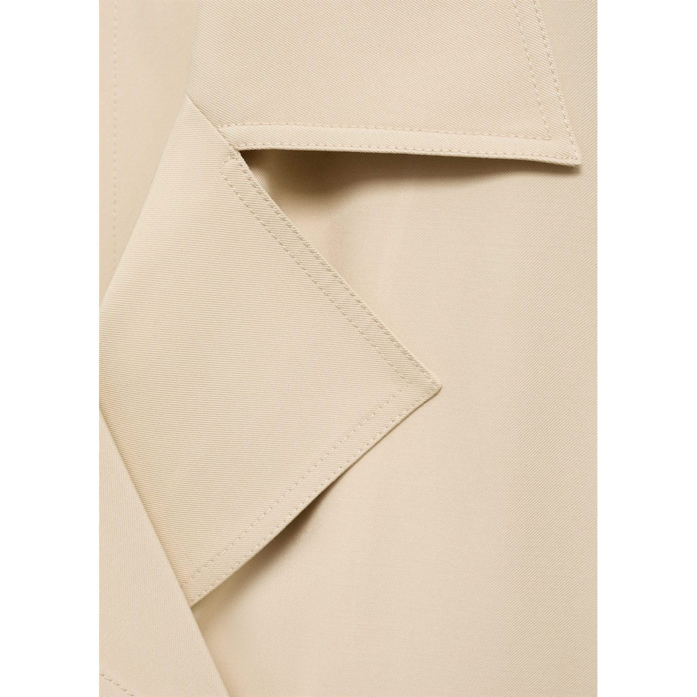 Trench Crop Double Boutonnage