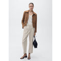 Pantalon Lin À Pinces
