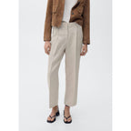 Pantalon Lin À Pinces