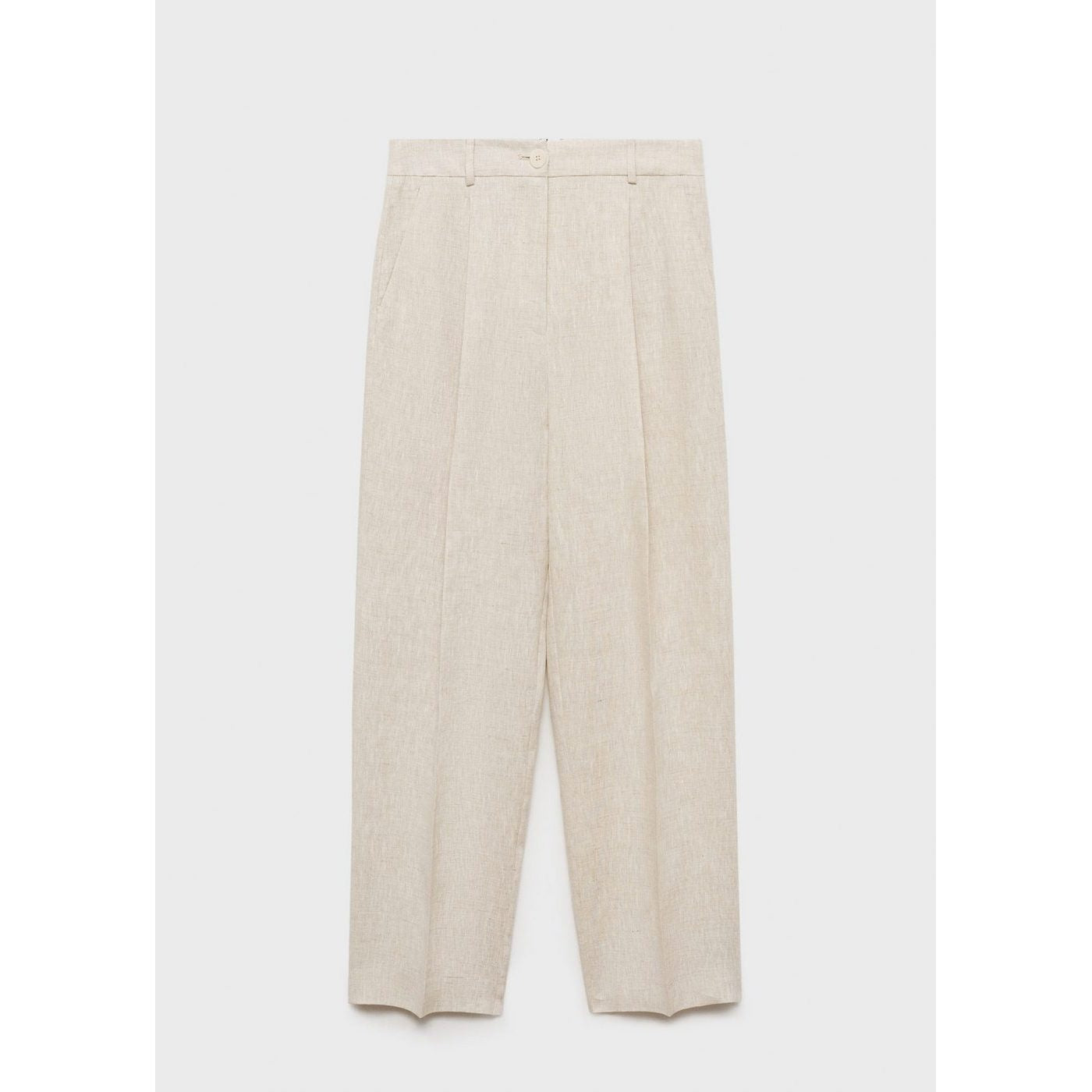 Pantalon Lin À Pinces