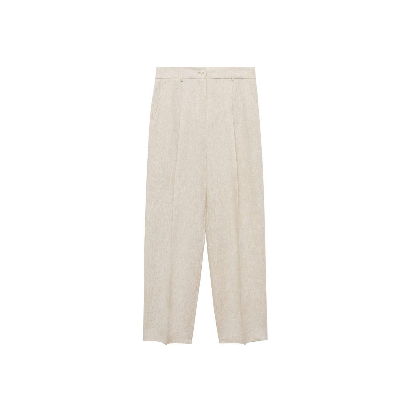 Pantalon Lin À Pinces