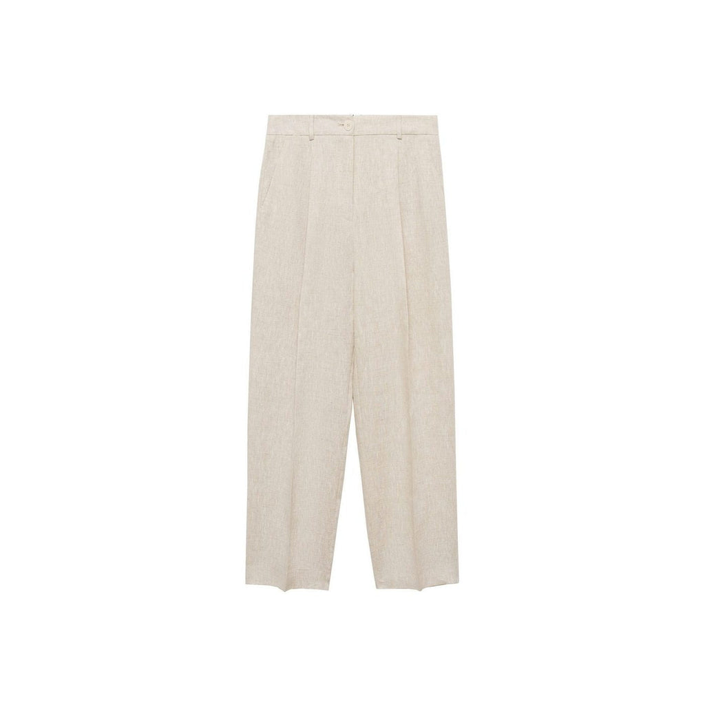 Pantalon Lin À Pinces