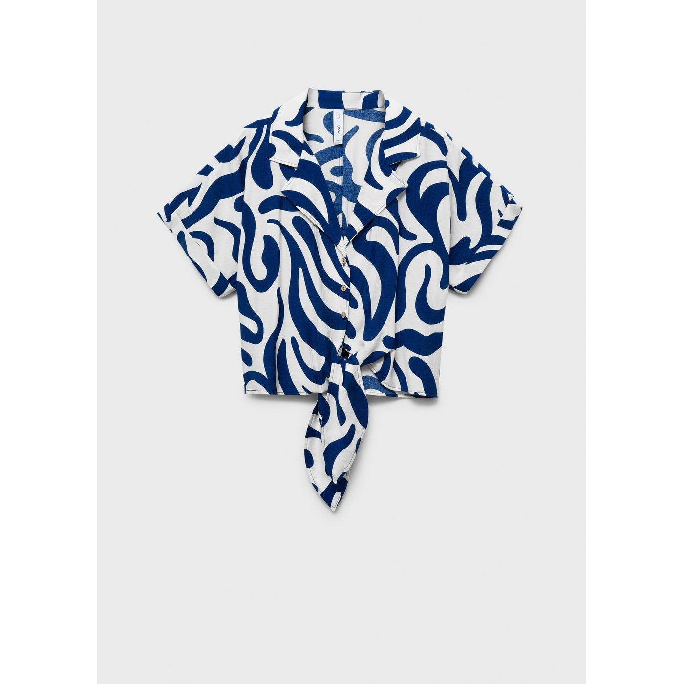 Chemise Courte Imprimée Avec