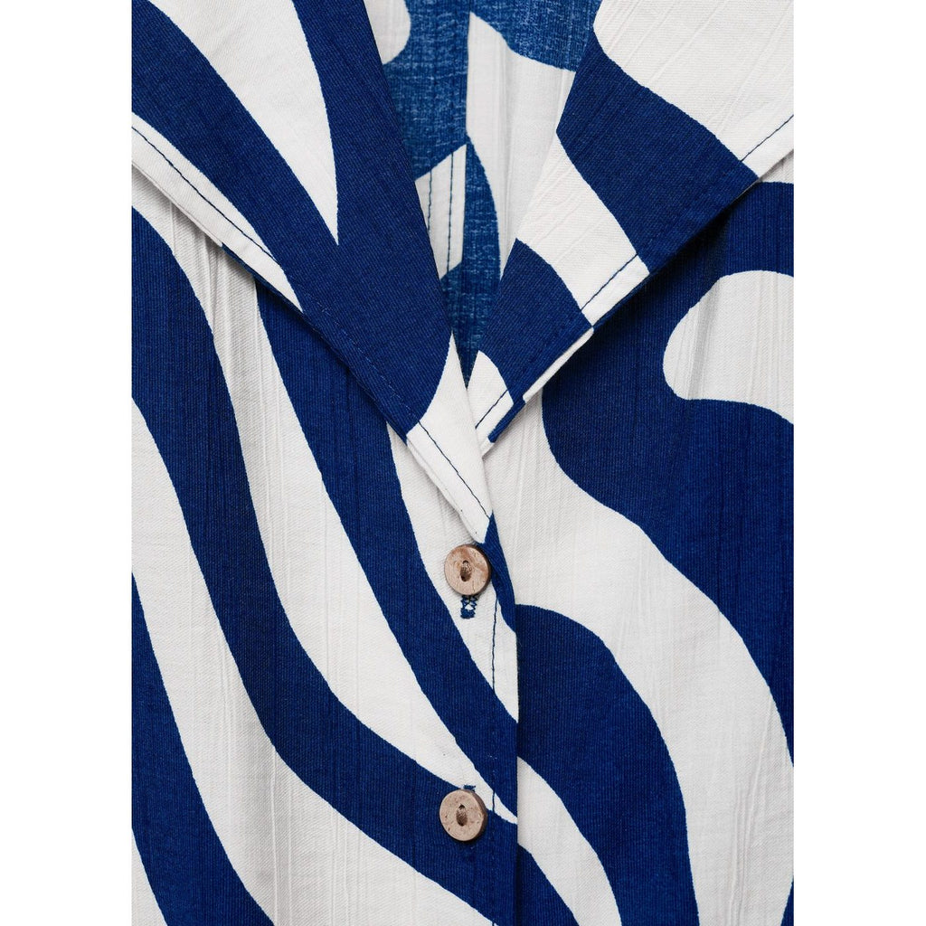Chemise Courte Imprimée Avec